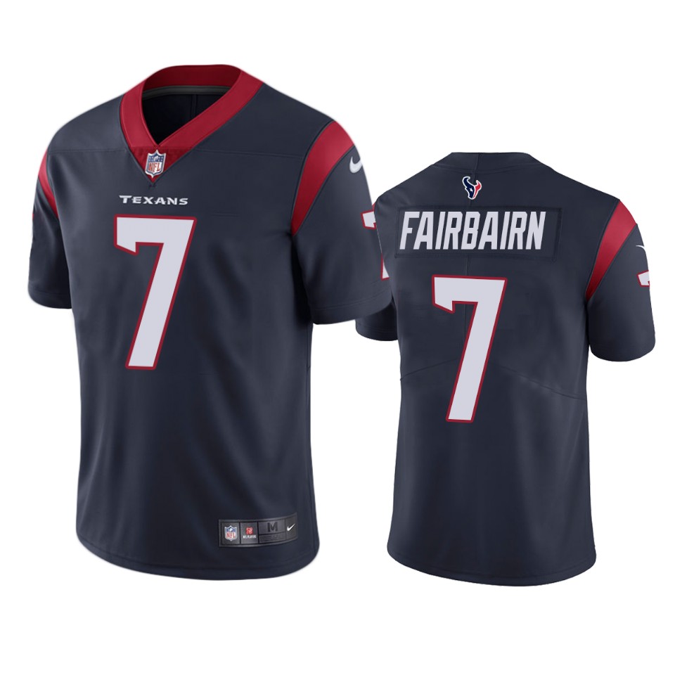 men's texans ka'imi fairbairn navy vapor untouchable limited jersey