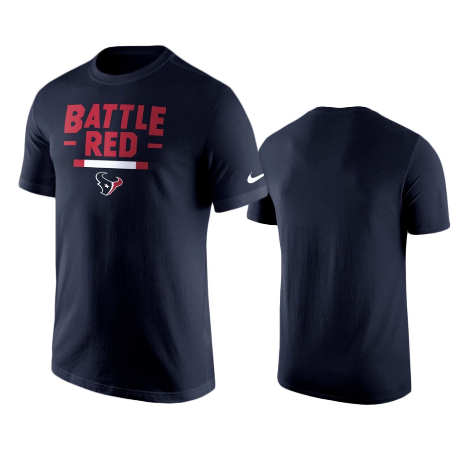 men's texans navy local verbiage t shirt