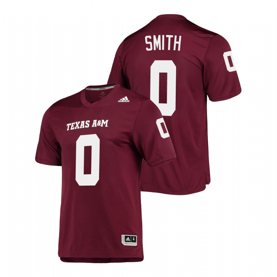 men's texas a&m aggies ainias smith aeroready replica maroon jersey