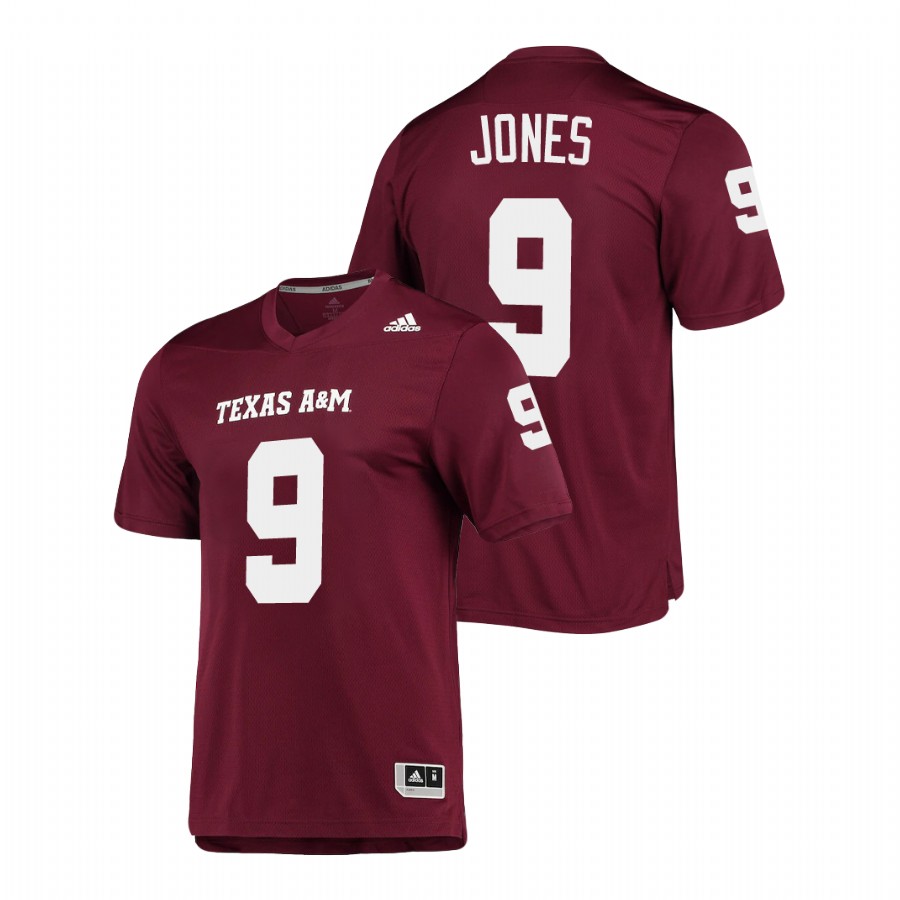 men's texas a&m aggies hezekiah jones aeroready replica maroon jersey