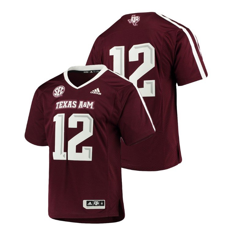 men's texas a&m aggies maroon college football premier jersey
