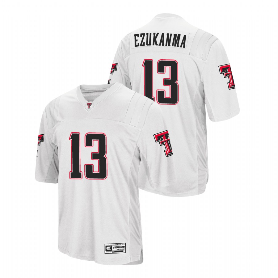 men's texas tech red raiders erik ezukanma white college football jersey