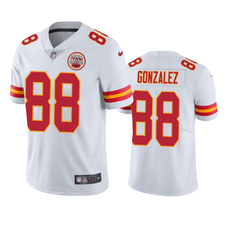 men's tony gonzalez chiefs white vapor jersey