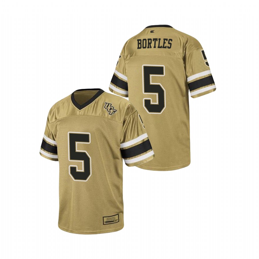 men's ucf knights blake bortles gold replica stadium football jersey