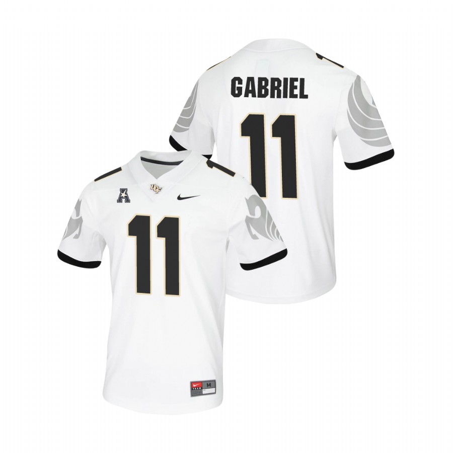 men's ucf knights dillon gabriel white college football untouchable game jersey