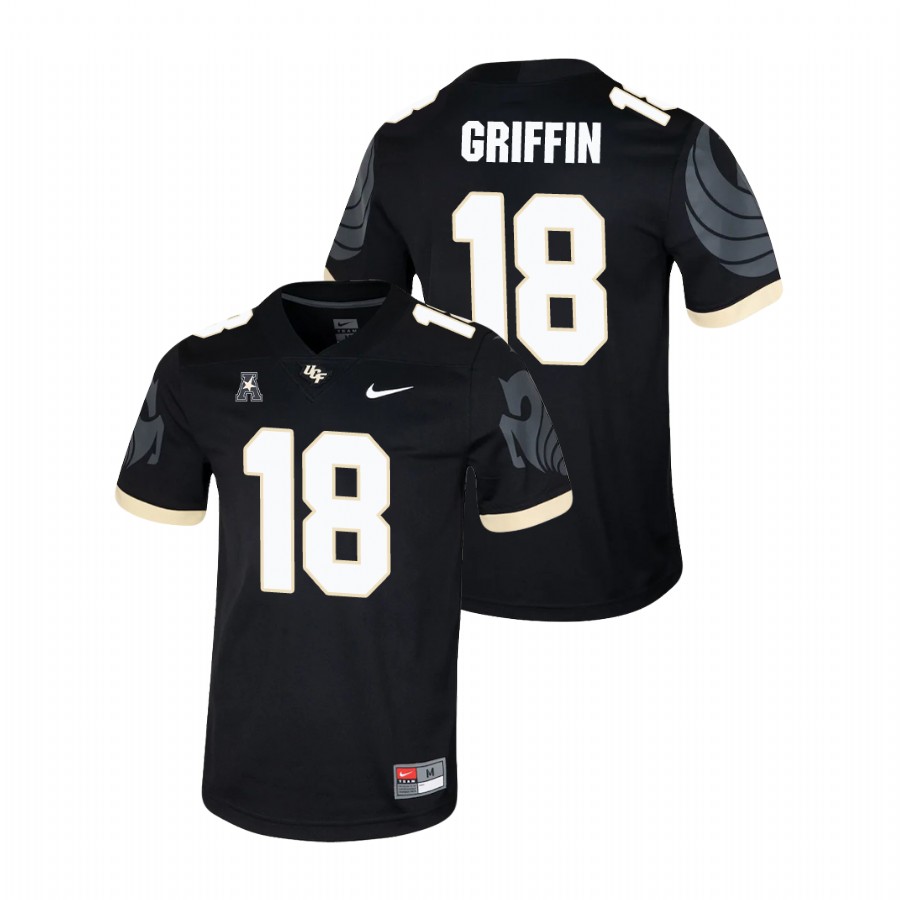 men's ucf knights shaquem griffin black college football game jersey