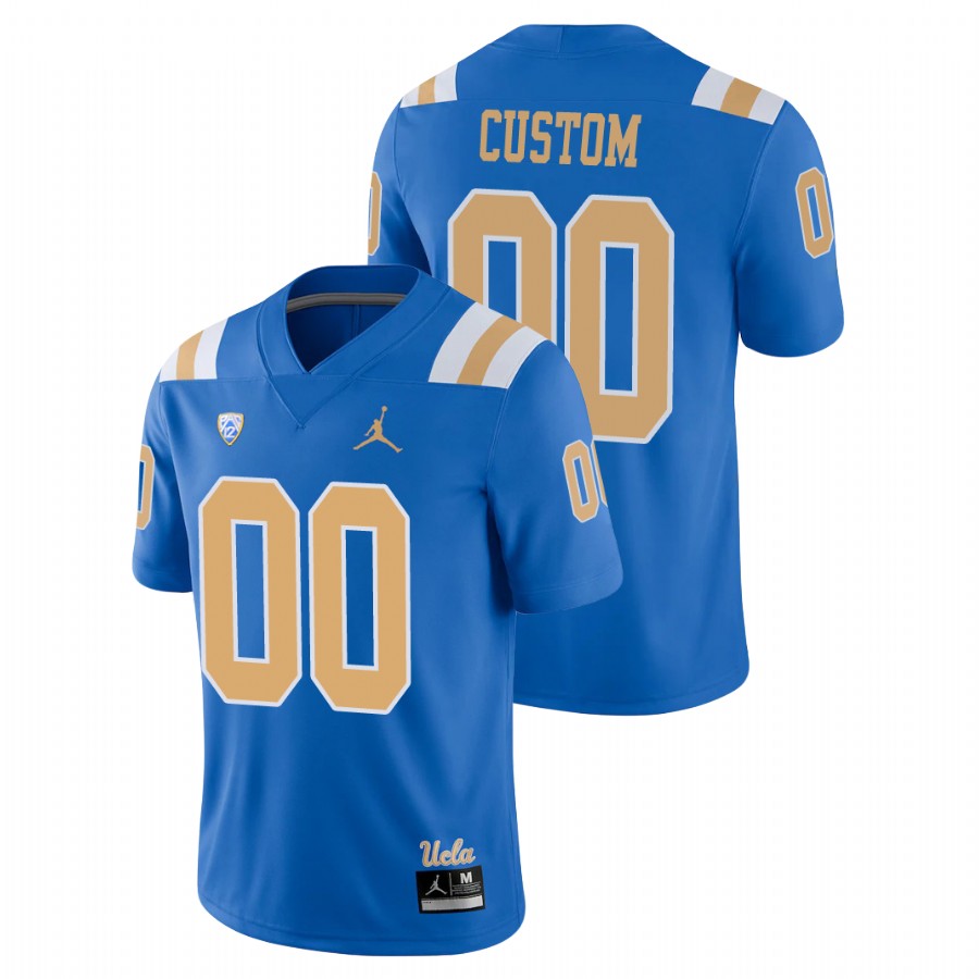 men's ucla bruins custom blue game jersey