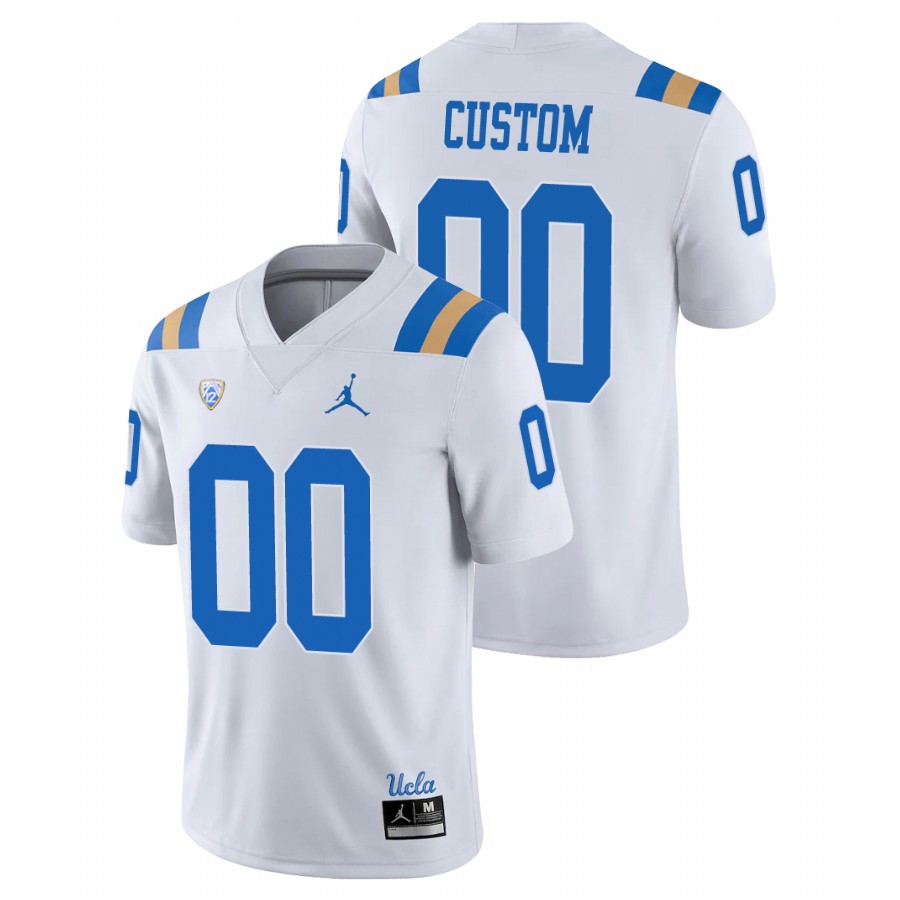 men's ucla bruins custom white game jersey