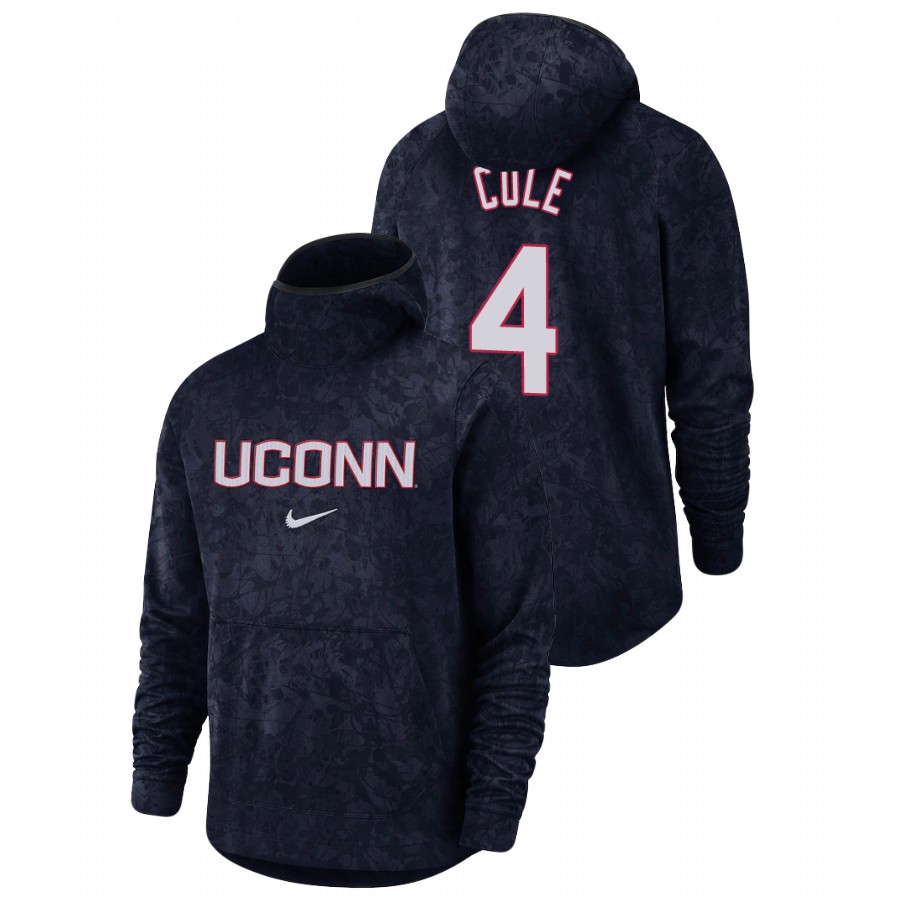 men's uconn huskies r.j. cole team logo pullover navy basketball spotlight hoodie