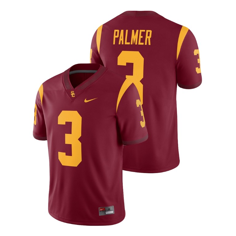 men's usc trojans 3 carson palmer cardinal college football alumni player jersey