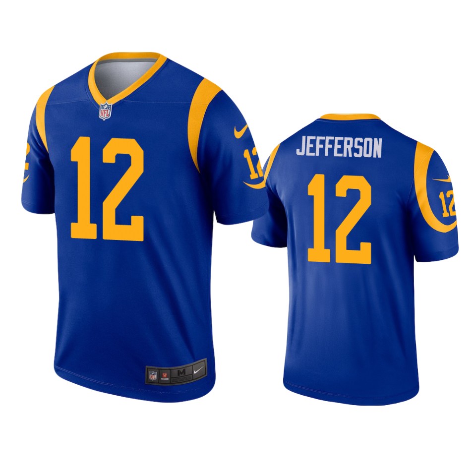 men's van jefferson rams royal legend jersey