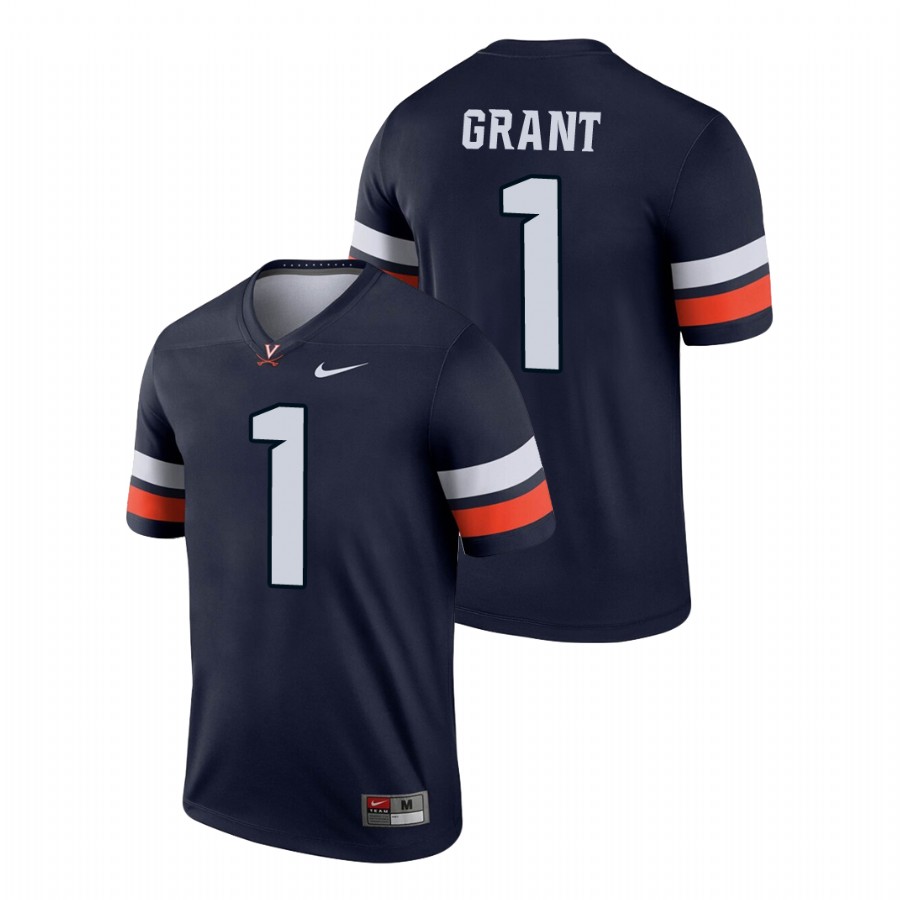 men's virginia cavaliers nick grant navy legend football jersey