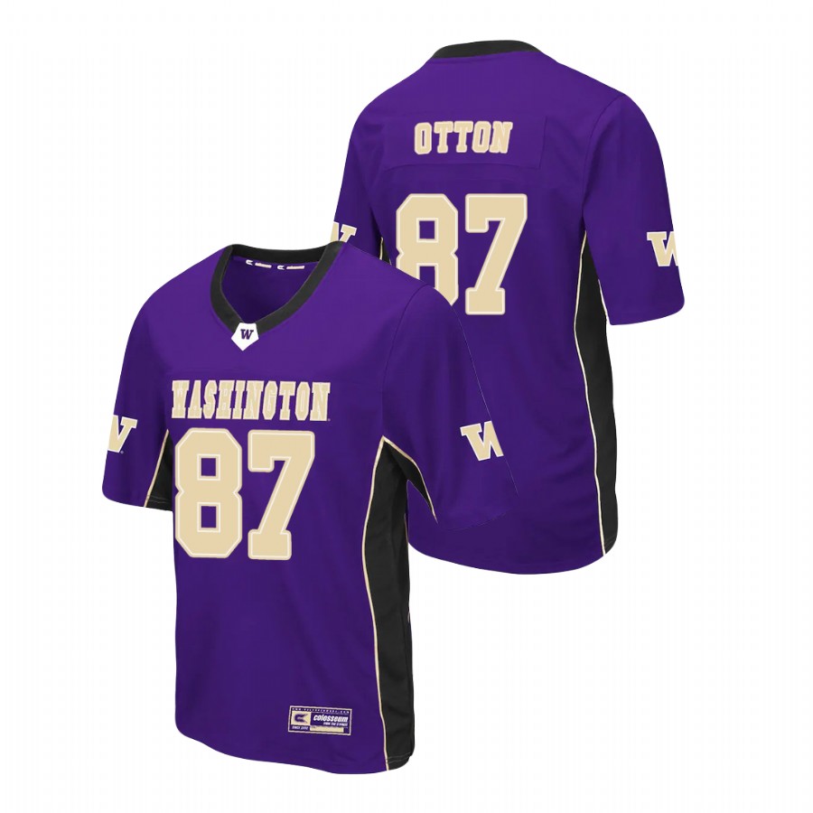men's washington huskies cade otton purple max power football jersey