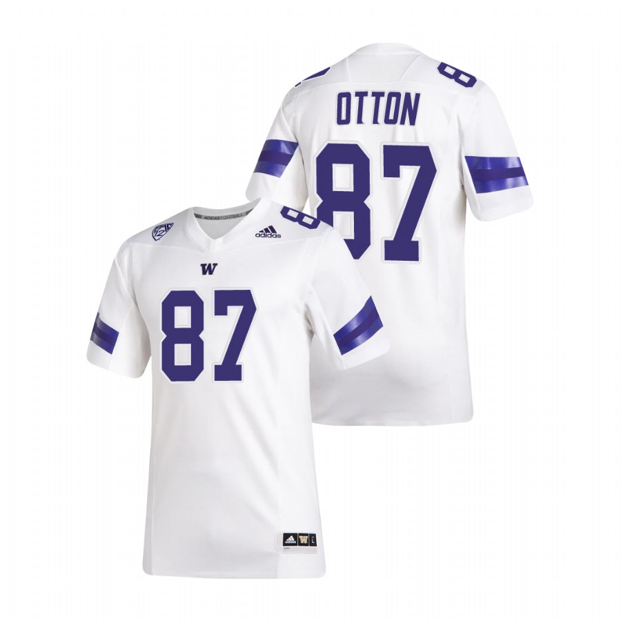 men's washington huskies cade otton white premier football jersey