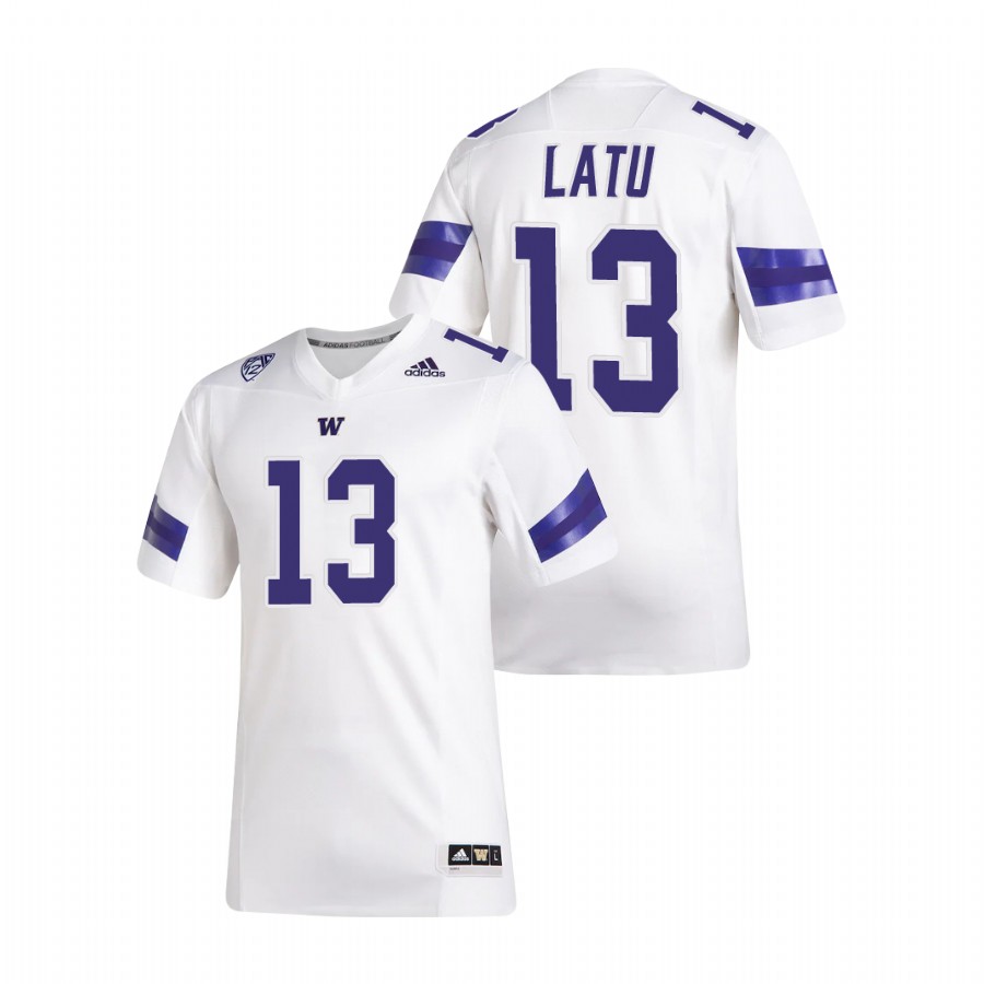 men's washington huskies laiatu latu white premier football jersey