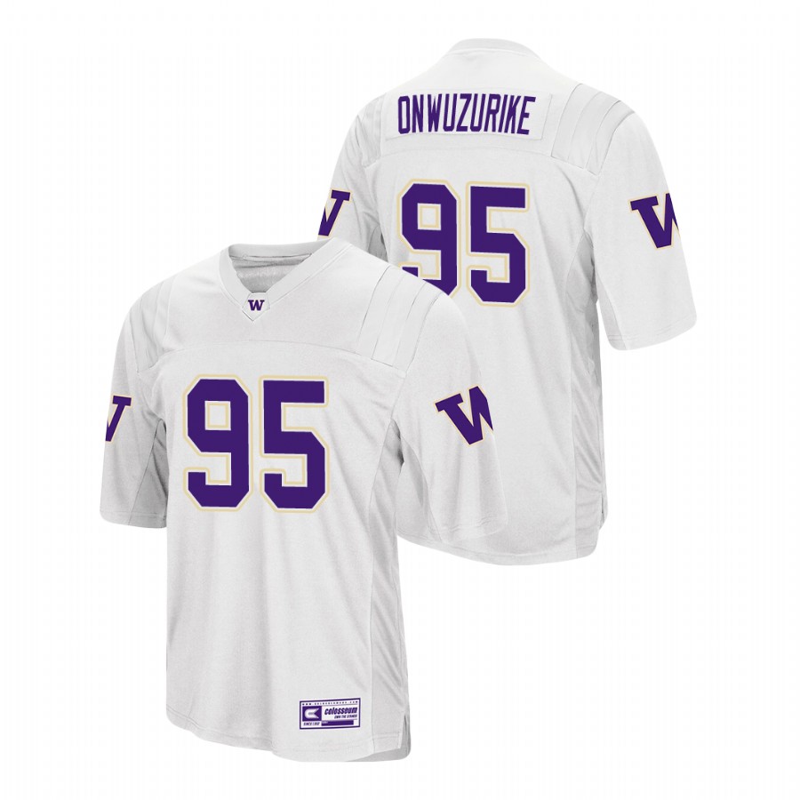 men's washington huskies levi onwuzurike white college football jersey