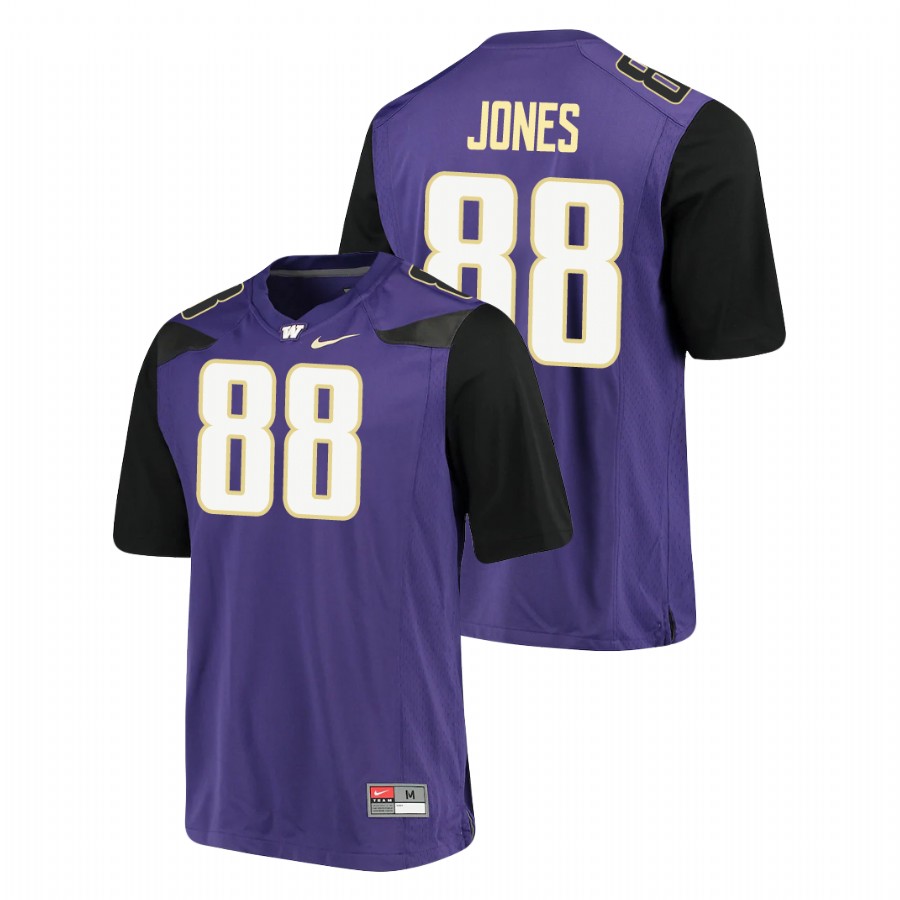 men's washington huskies ty jones purple alumni football jersey