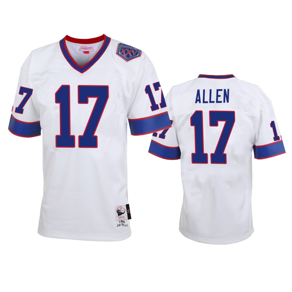 men's white josh allen jersey