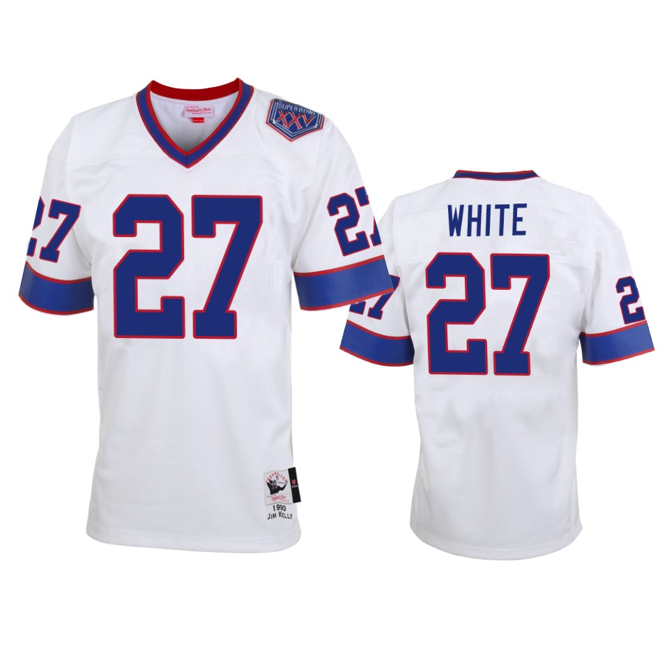 men's white tre'davious white jersey