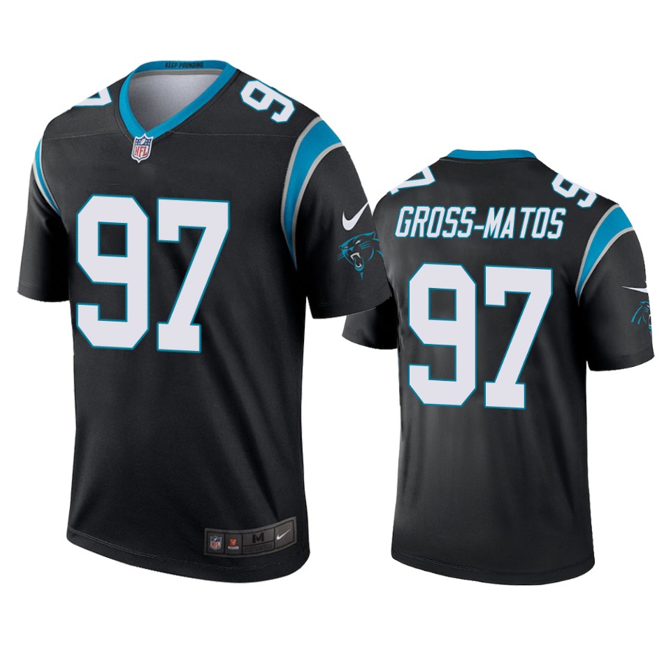 men's yetur gross matos panthers black legend jersey
