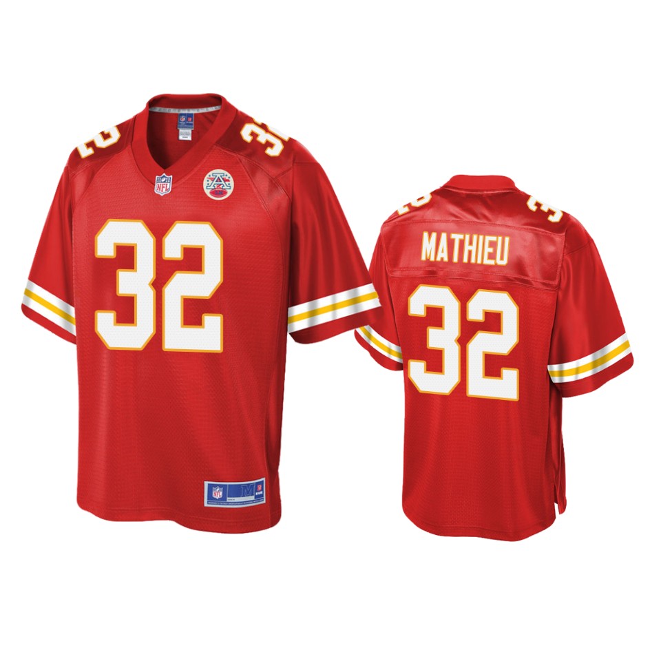 men chiefs tyrann mathieu red pro line jersey