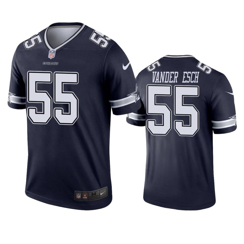 men cowboys leighton vander esch navy legend jersey