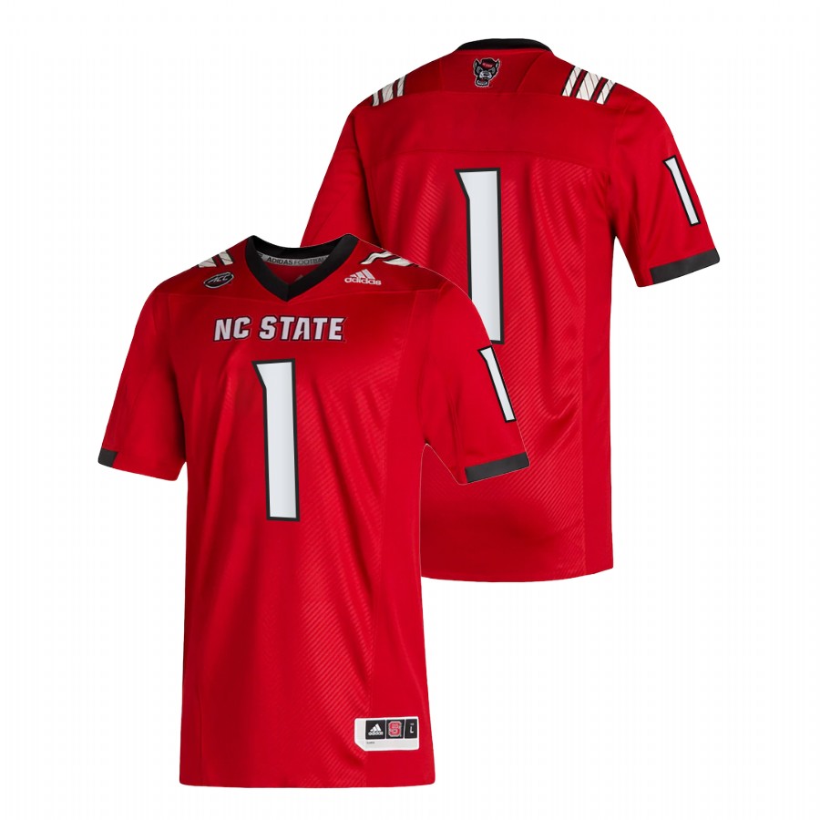 men nc state wolfpack   college football red jersey