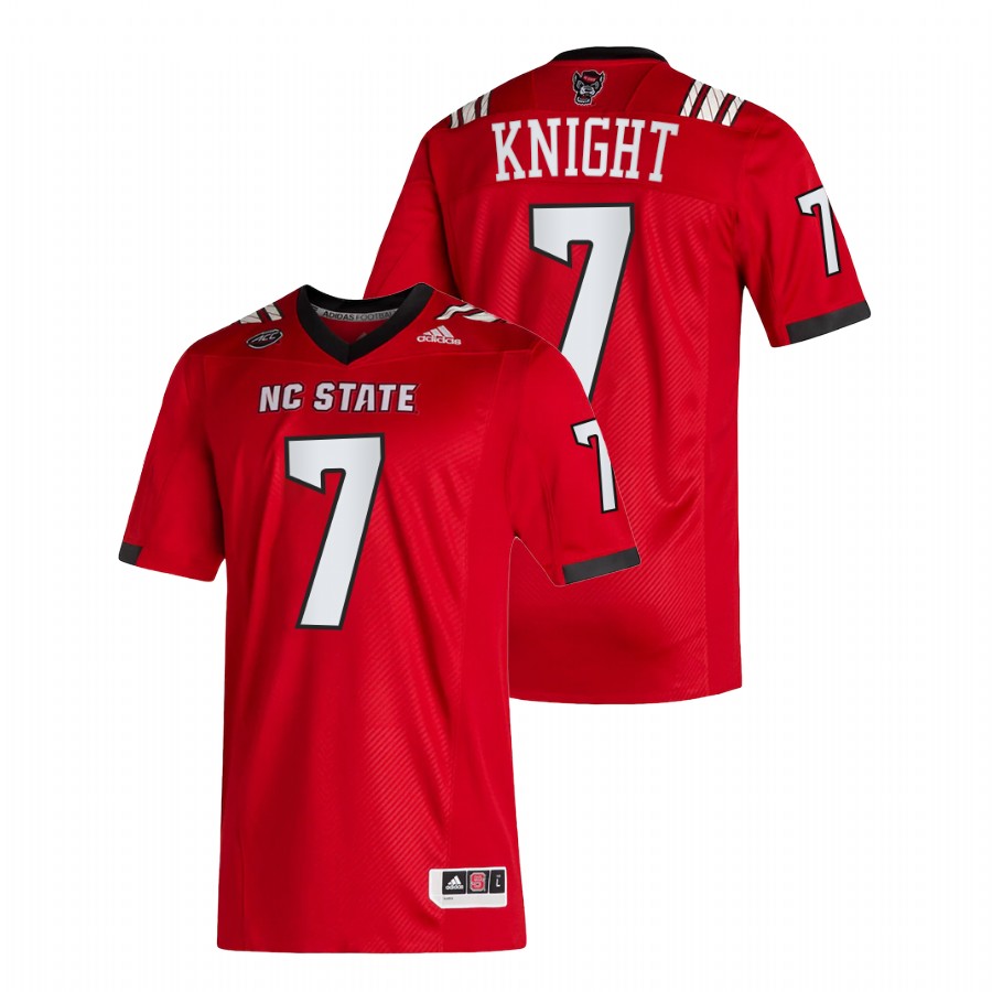 men nc state wolfpack zonovan knight   college football red jersey