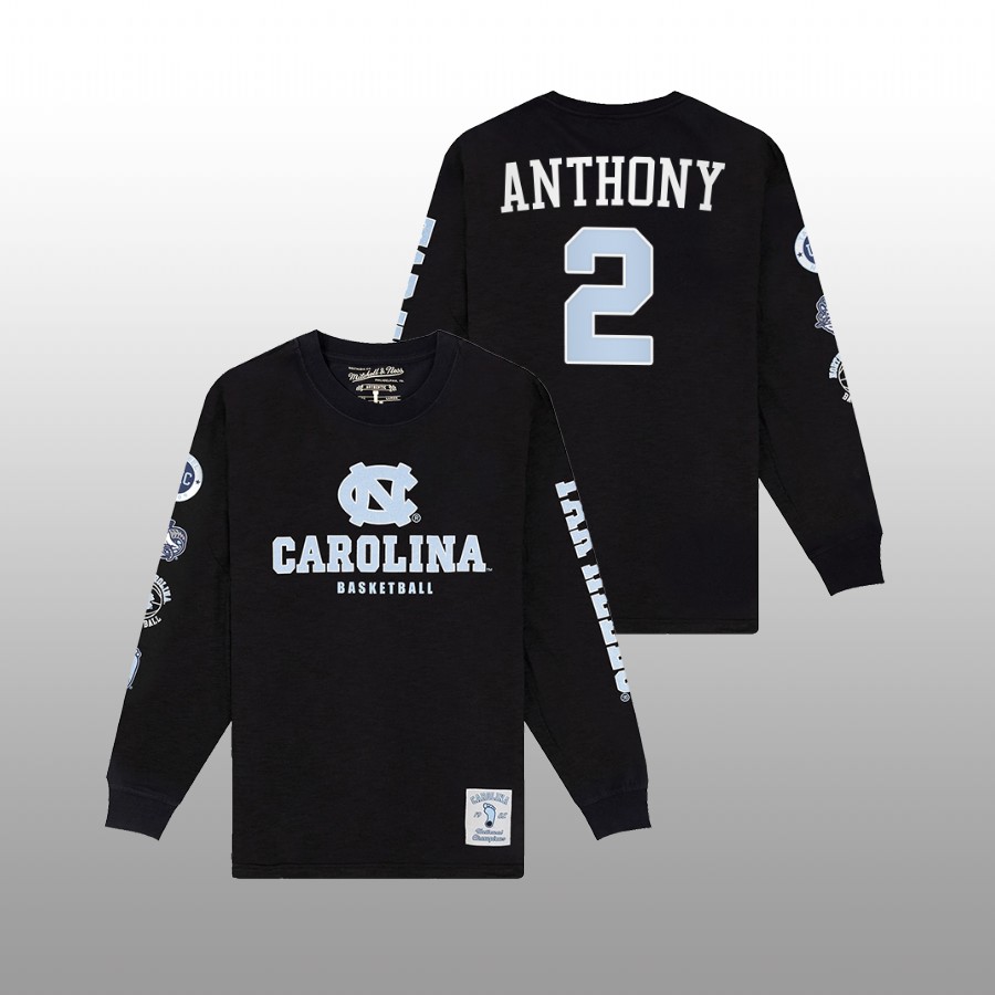 men north carolina tar heels cole anthony black ncaa basketball fadad t shirt