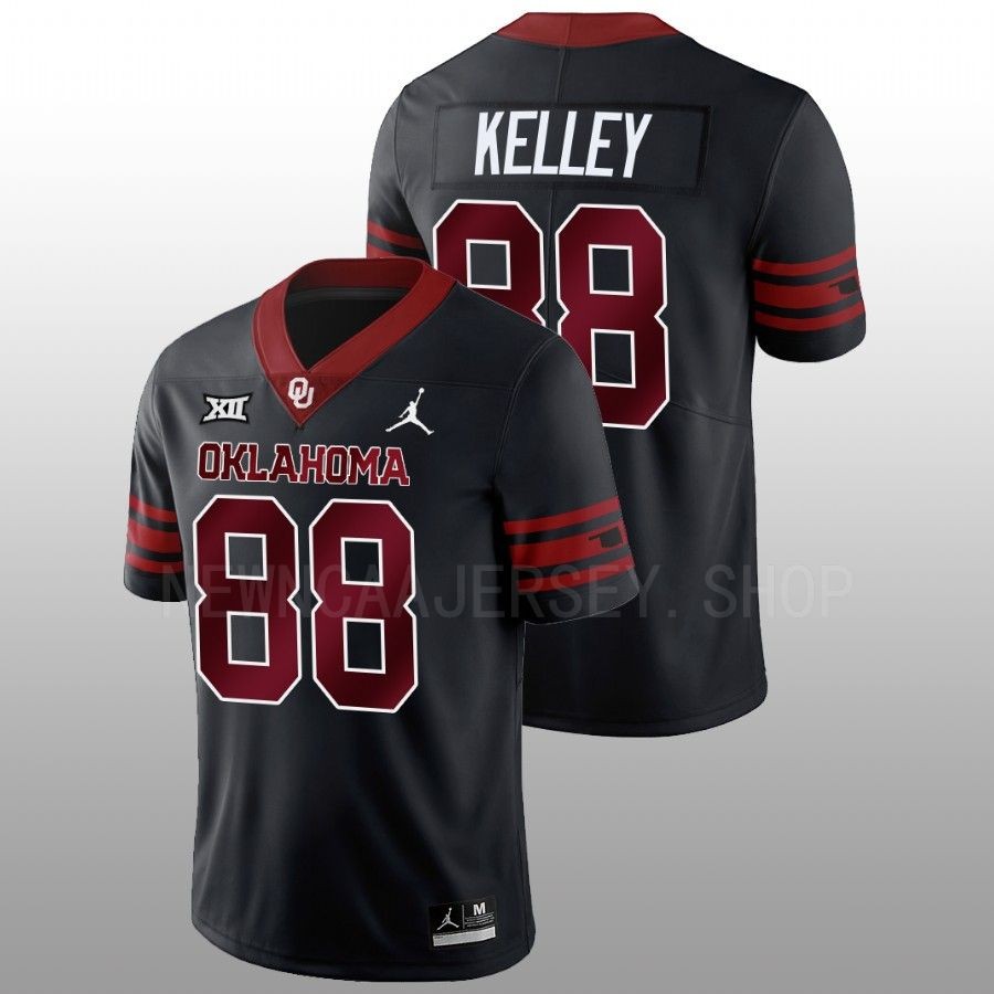 men oklahoma sooners jordan kelley 2022 23 alternate football unity anthracite jersey