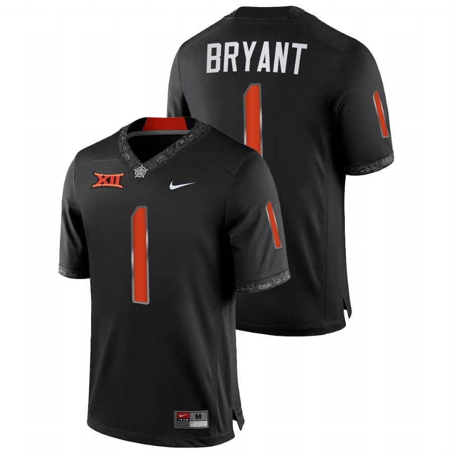 men oklahoma state cowboys dez bryant nfl alumni college football black jersey