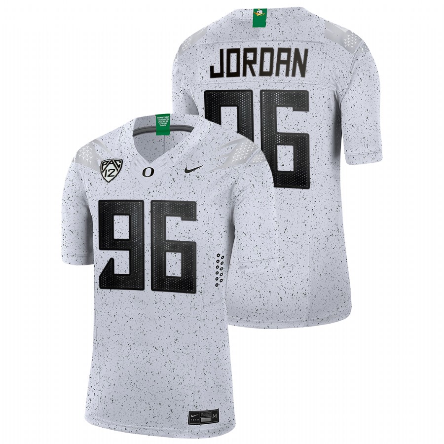 men oregon ducks haloti ngata 2021 22 limited football eggshell white jersey