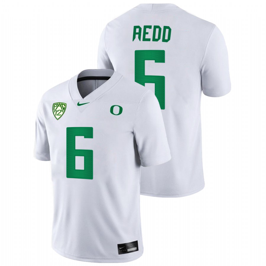 men oregon ducks jaylon redd 2021 22 game college football white jersey