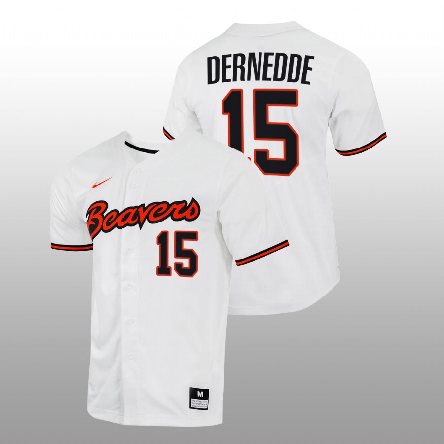 men-oregon-state-beavers-kyle-dernedde-white-college-baseball-full-button-jersey