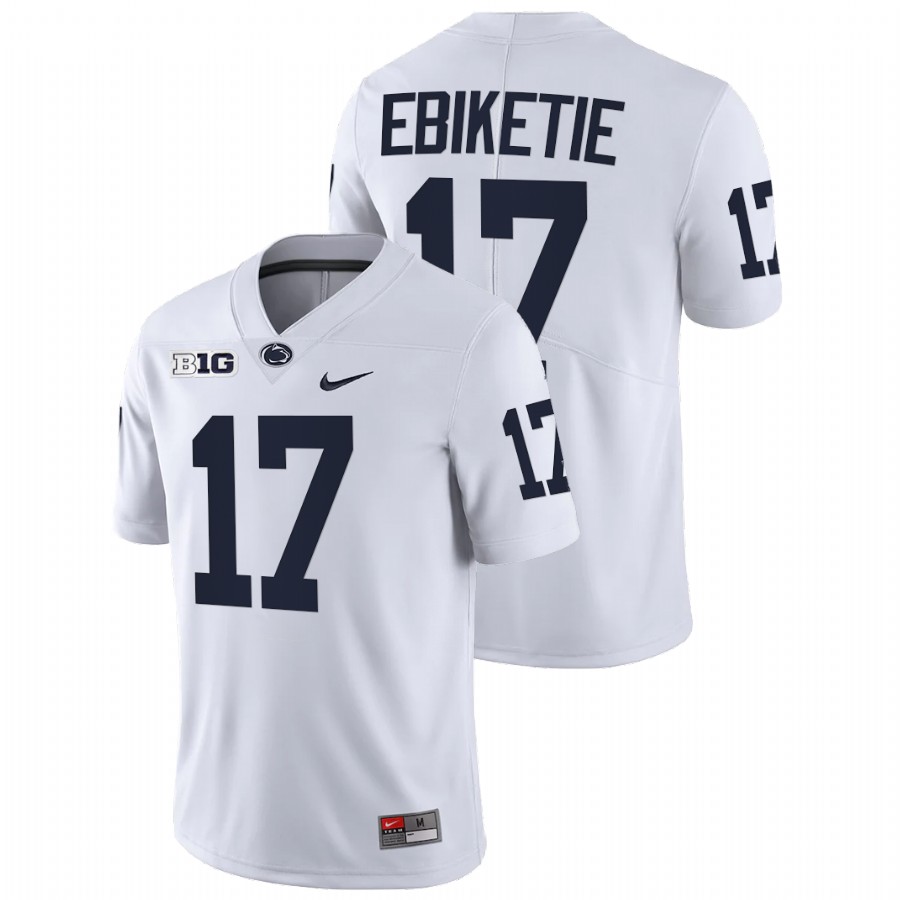 men penn state nittany lions arnold ebiketie white college football limited jersey