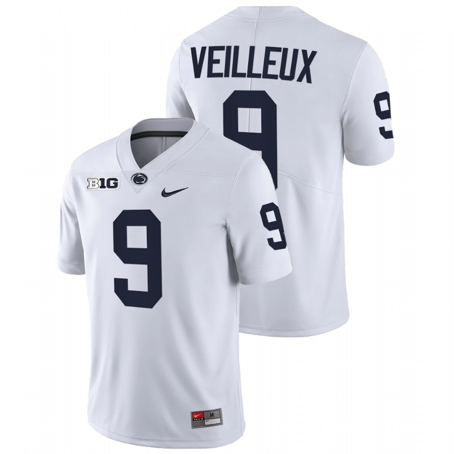 men penn state nittany lions christian veilleux 2022 limited college football white jersey