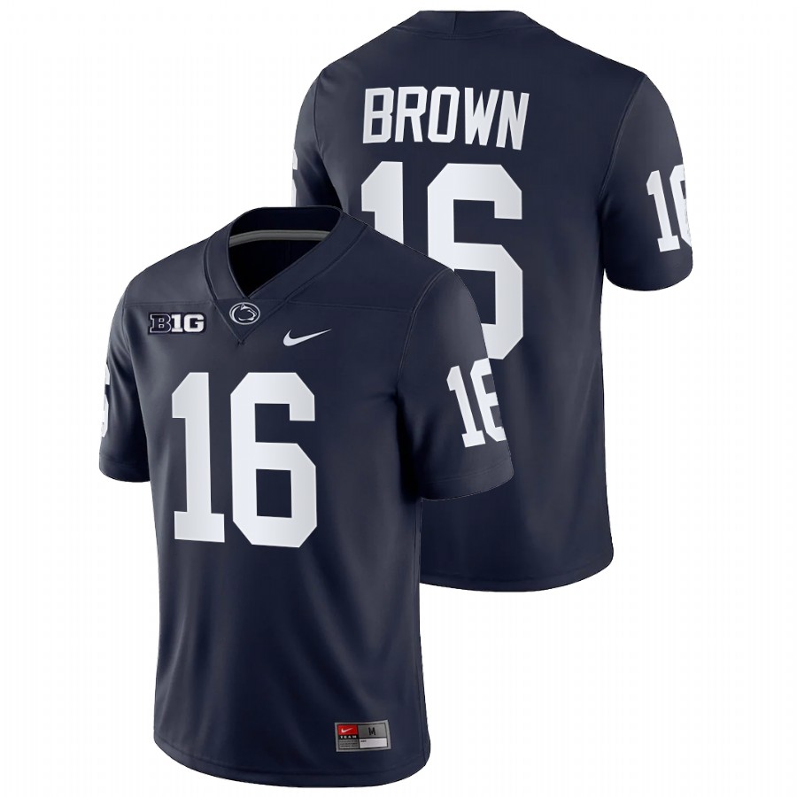 men penn state nittany lions ji'ayir brown navy college football game jersey