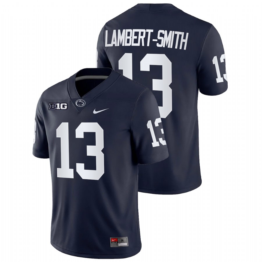 men penn state nittany lions keandre lambert smith navy college football game jersey