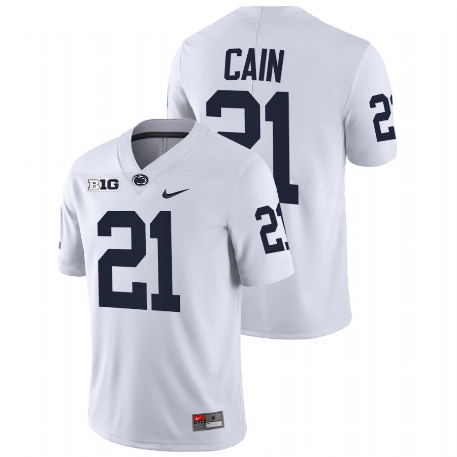 men penn state nittany lions noah cain white college football limited jersey