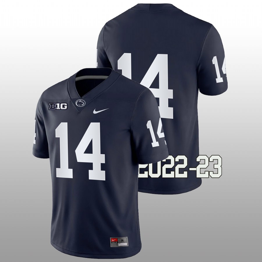 men-penn-state-nittany-lions-sean-clifford-2022-23-game-college-football-navy-jersey