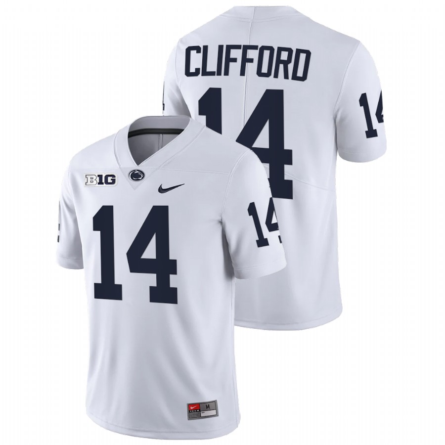 men penn state nittany lions sean clifford white college football limited jersey