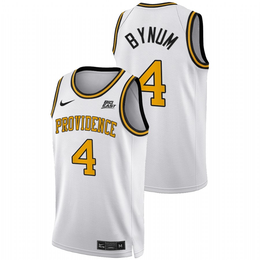 men providence friars jared bynum 2022 big east college basketball white jersey