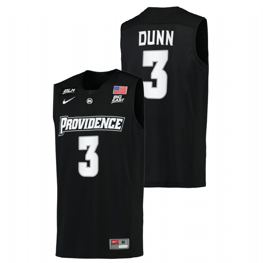 men providence friars kris dunn nba alumni college basketball black jersey