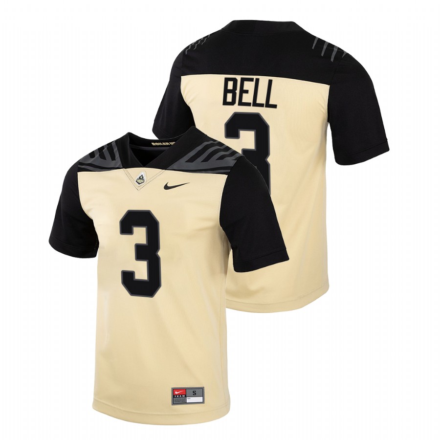 men purdue boilermakers david bell vapor untouchable college football gold jersey