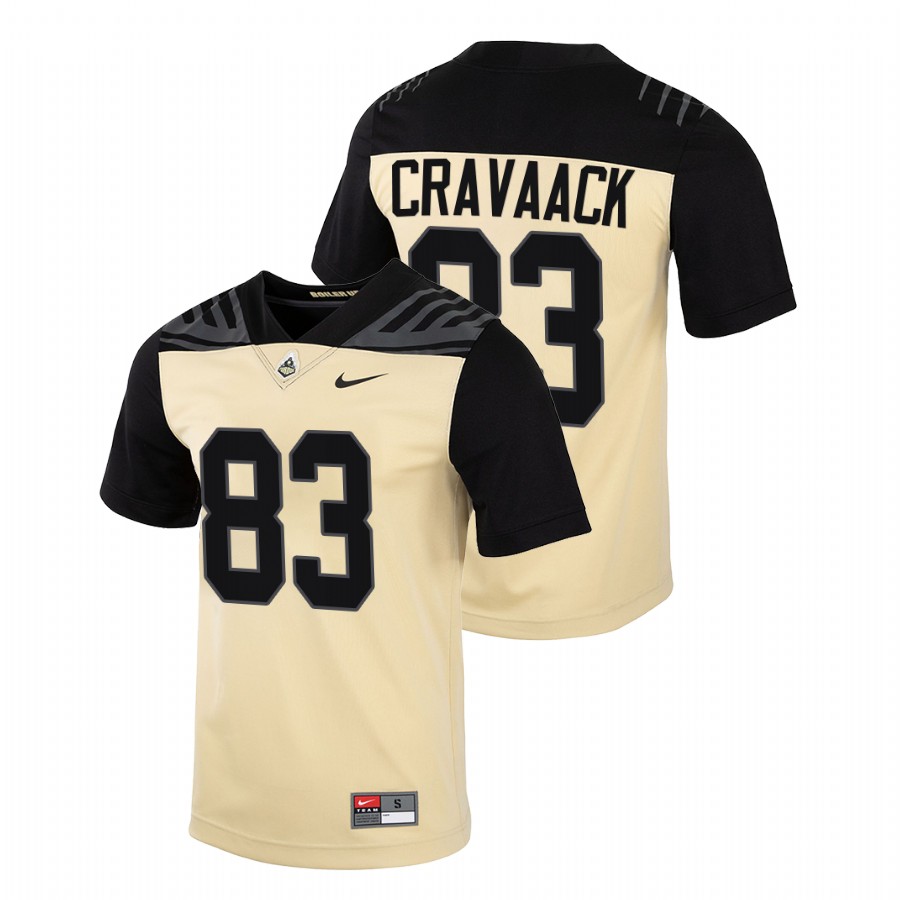men purdue boilermakers jack cravaack vapor untouchable college football gold jersey