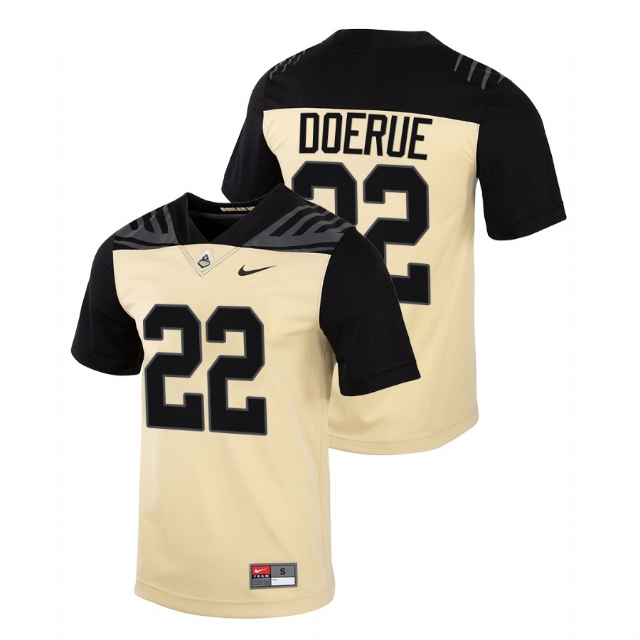 men purdue boilermakers king doerue vapor untouchable college football gold jersey