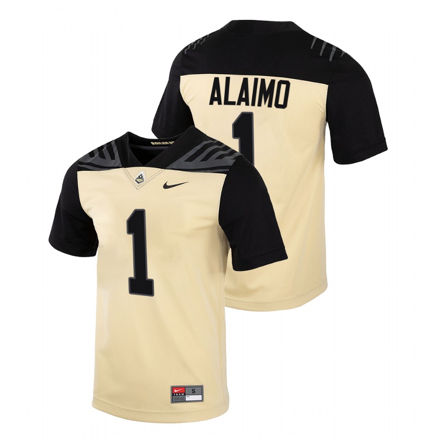 men purdue boilermakers michael alaimo vapor untouchable college football gold jersey