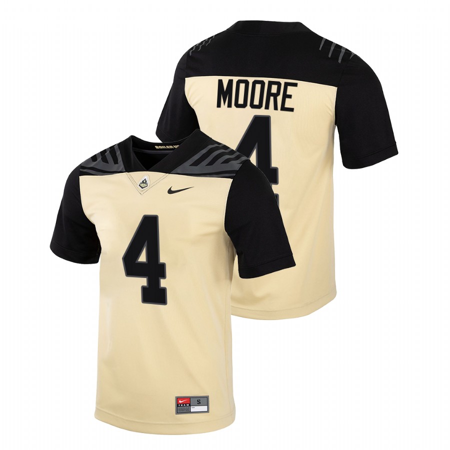 men purdue boilermakers rondale moore vapor untouchable college football gold jersey