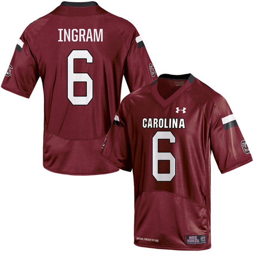men south carolina gamecocks cardinal 6 melvin ingram jersey