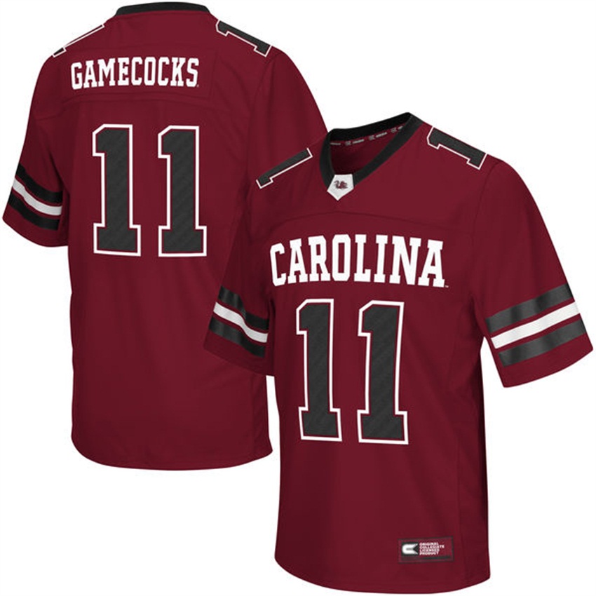 men south carolina gamecocks garnet 11 ncaa premier football jersey